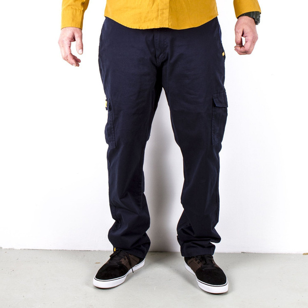 Spodnie Malita Bojówki low stride navy