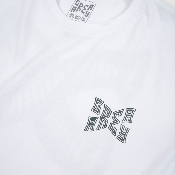 Koszulka Grey Area Fourheader tee/white