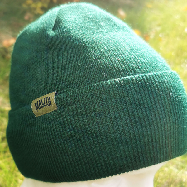 Beanie Malita Environment black pompon
