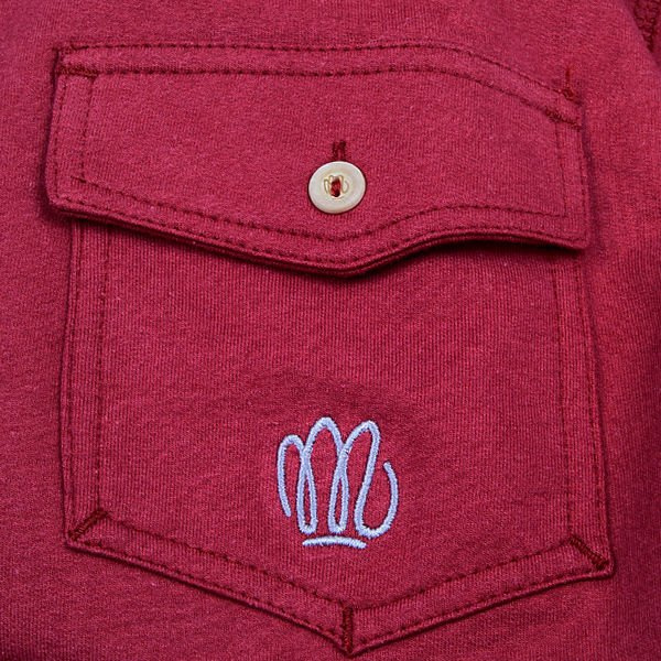 Sweatshirt HOOD POCKET Maroon