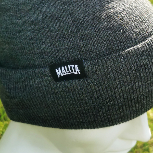 Beanie Malita Environment black pompon