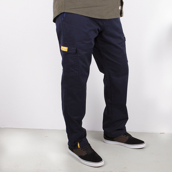 Spodnie Malita Bojówki low stride navy