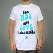 T-shirt ONE WAY white