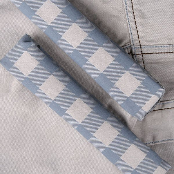 Pants CHINO Grey/Aqua NEW slim fit