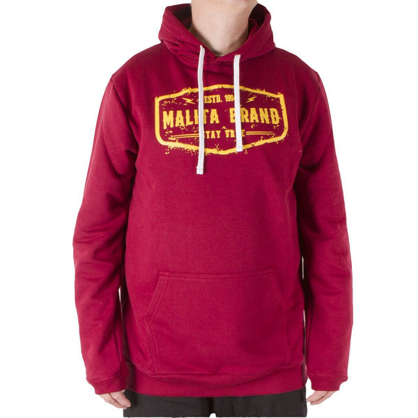 Bluza Malita STAY TRUE burgundy