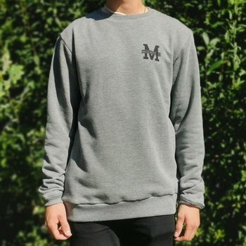 Sweatshirt Malita  heather navy pocket