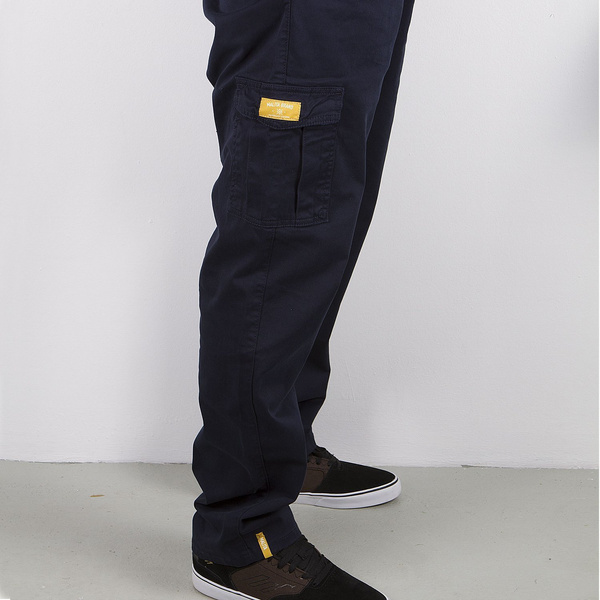 Spodnie Malita Bojówki low stride navy