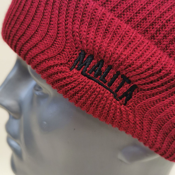 Beanie Malita Environment black pompon