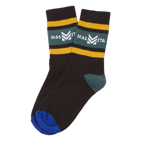 Socks Malita Malita Stripes burgundy/blue