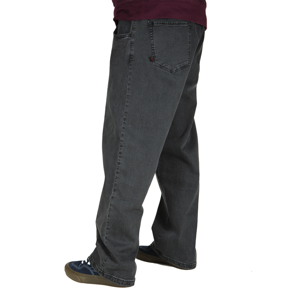 Spodnie Malita jeans LOG SL elastic black