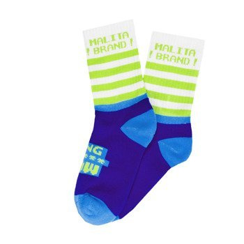 Skarpetki Malita WOW blue