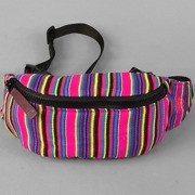 Hip Pack Malita STRIPES pink