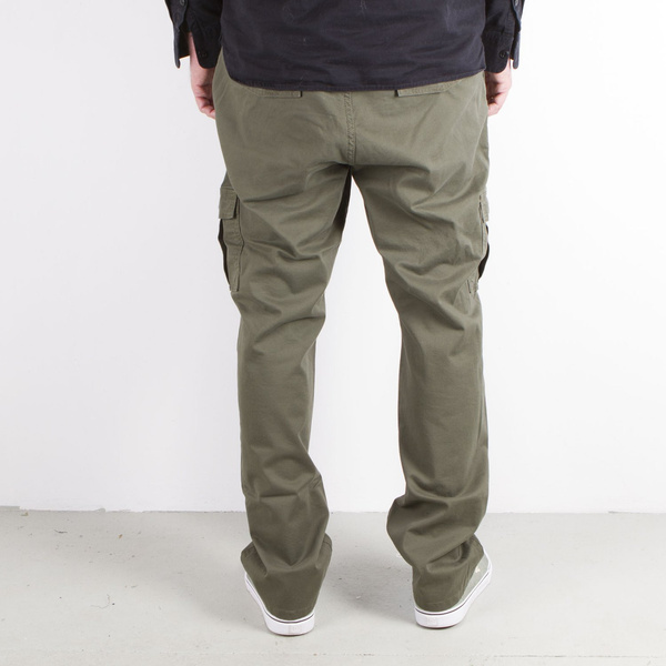 Spodnie Malita Bojówki low stride khaki