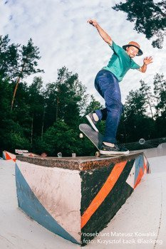 Spodnie Chino low stride navy/dots