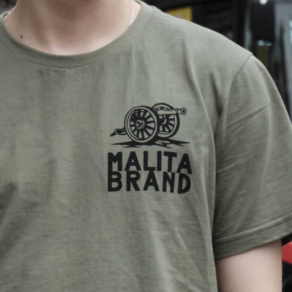 T-shirt Malita Brand heathergrey