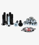 montażówki Independent 7/8" (black silver) 