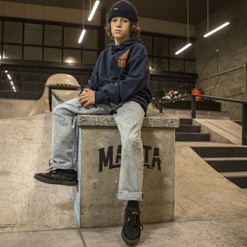 Bluza Malita BOMB granatowa  krój SZEROKI!