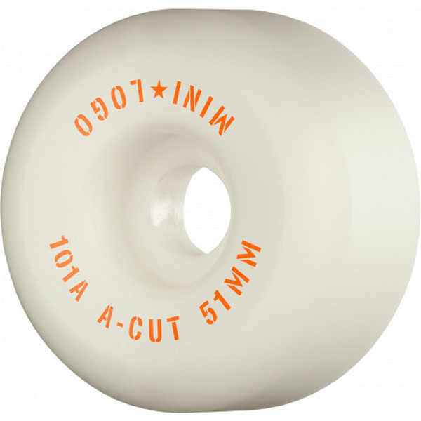 Koła do deskorolki Mini Logo A-Cut "2" 101A White (4szt.) 51mm