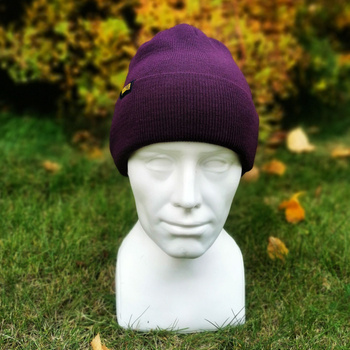 Czapka Malita Lumberjack violet/navy