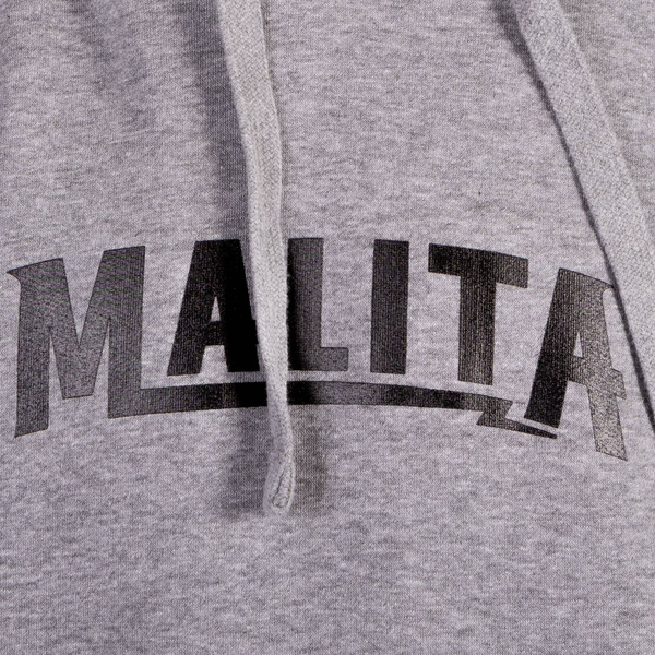 Bluza Malita LOGO THUNDER szara krój SZEROKI!