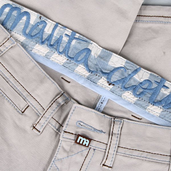 Pants CHINO Grey/Aqua NEW slim fit