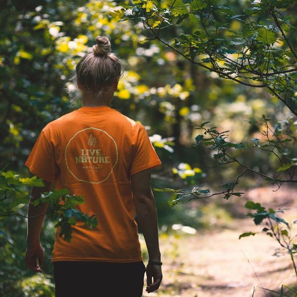 t-shirt Woodcamp LIVE NATURE brown 2017