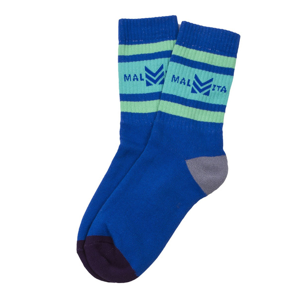 Socks Malita Malita Stripes burgundy/blue