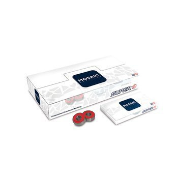 Łożyska Mosaic Super 0 ABEC 5 Red