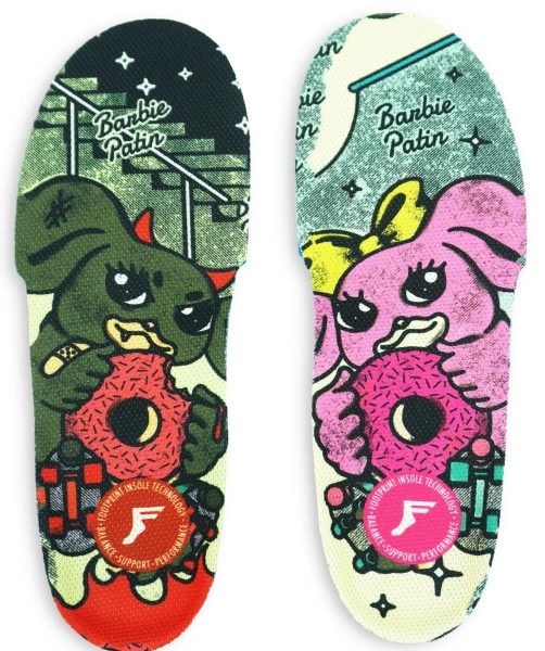 Barbie Patin  Kingfoam Orthotics FluidX  insoles