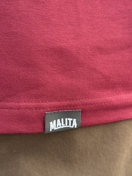 Koszulka MALITA Rainbow bordowa