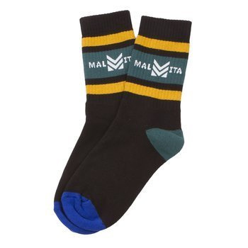 Socks Malita Malita Stripes burgundy/blue