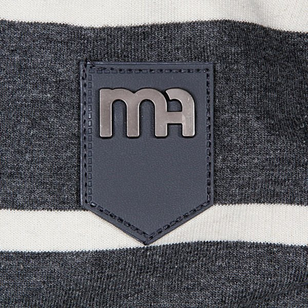 Sweatshirt CLASSIC STRIPES graphite/melange