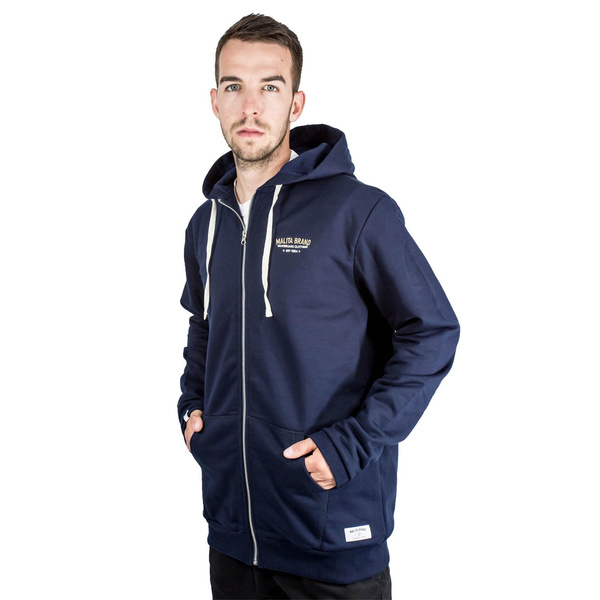 Sweatshirt Malita Brand zip navy