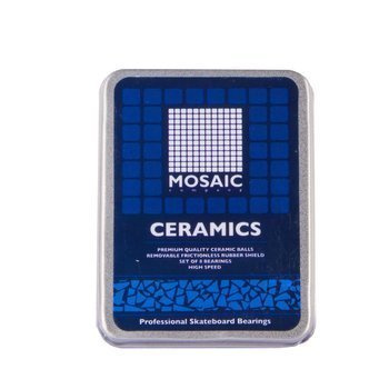 Łożyska Mosaic Ceramic1 ABEC7 608RS White