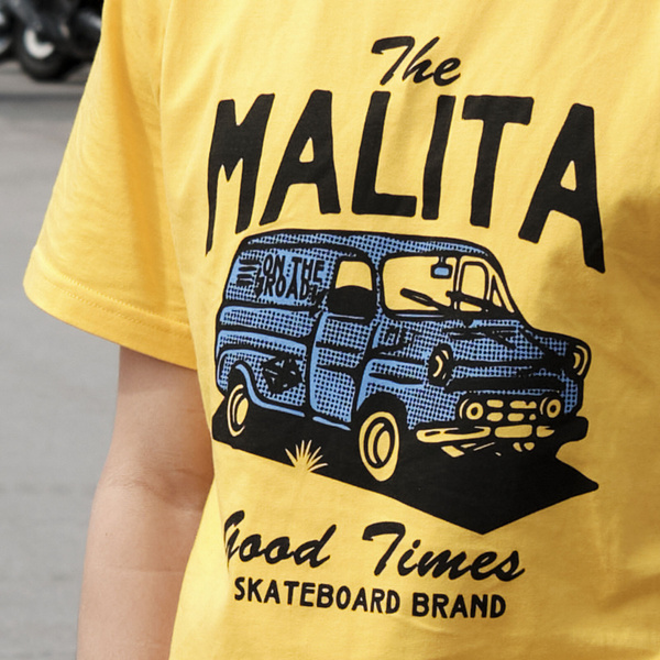 T-shirt Malita Brand heathergrey