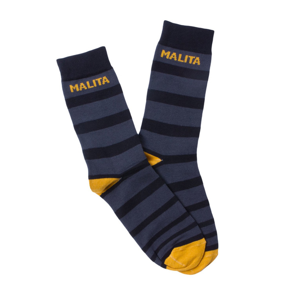 Socks Malita Malita Stripes burgundy/blue