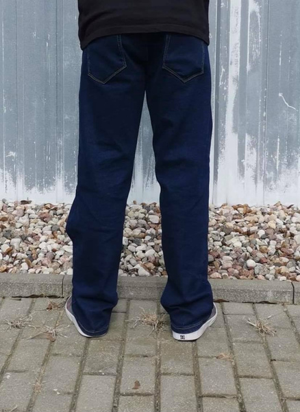 Spodnie Malita jeans LOG SL/dark