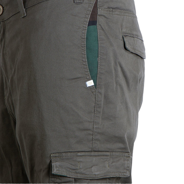 Spodnie Malita Bojówki low stride khaki