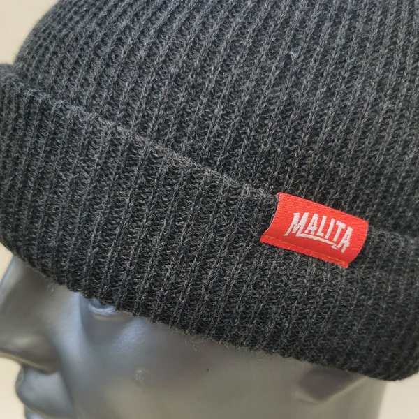 Beanie Malita Environment black pompon