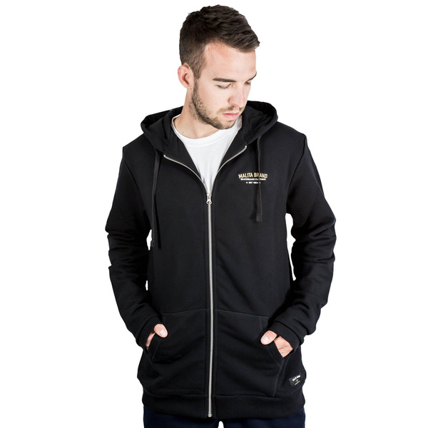 Sweatshirt Malita Brand zip black