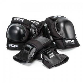 Ochraniacze TSG ZESTAW BASIC SET BLACK