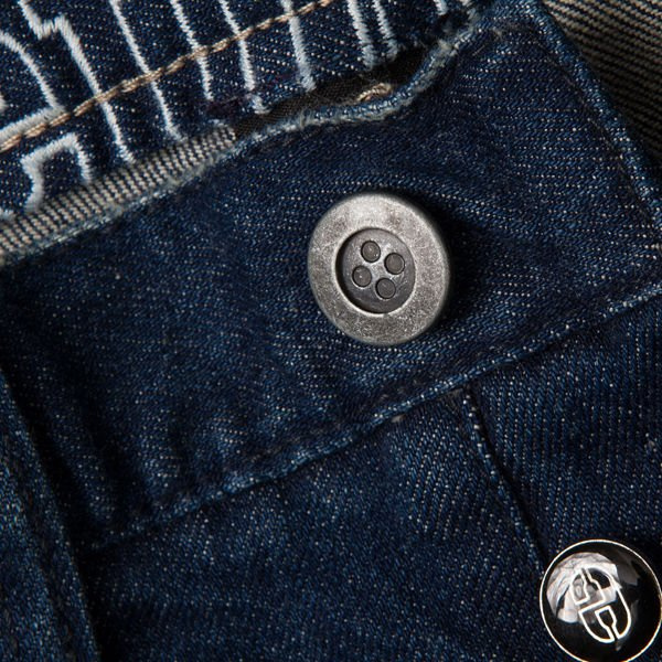 Spodnie Etnies YOUTH SLIM FIT denim/heavy vintage