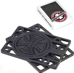 PODKŁADKI INDEPENDENT RISER PADS 1/8 (czerwone /czarne)