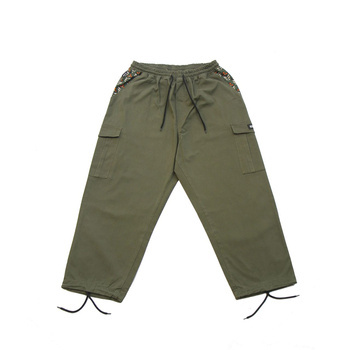 Spodnie Malita  cargo green elastic LOG SL