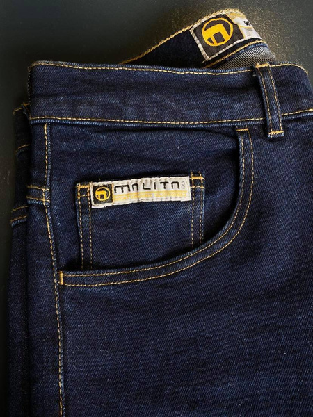 Spodnie Malita jeans LOG SL/dark