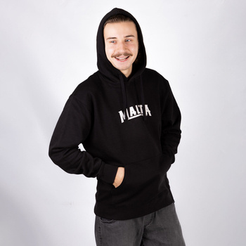 Bluza Malita LOGO THUNDER czarna krój SZEROKI!