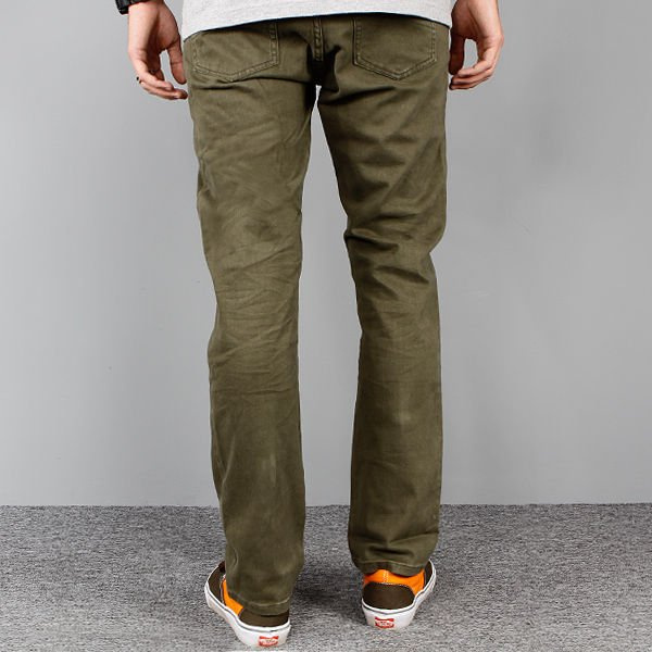 Pants ROTTEN Green slim fit