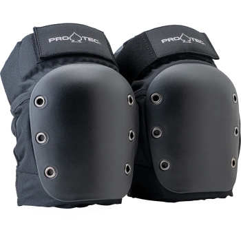 OCHRANIACZ PRO-TEC STREET  KNEE PAD OPEN BACK BLACK