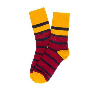 Socks Malita Malita Stripes burgundy/blue