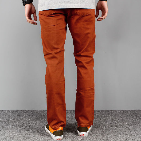 Spodnie ROTTEN Brown - slim fit